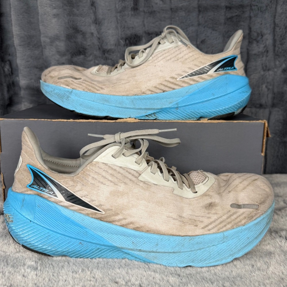 Altra Vanish Carbon Mens Running Shoes Tan Blue AL0A82C8242 Size 10.5